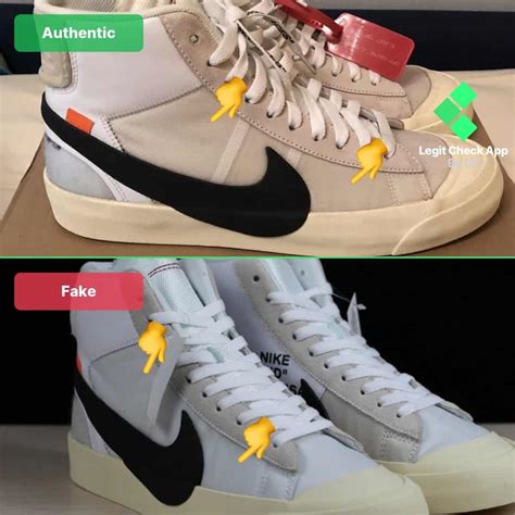 off white nike blazer replica|nike blazer off white false.